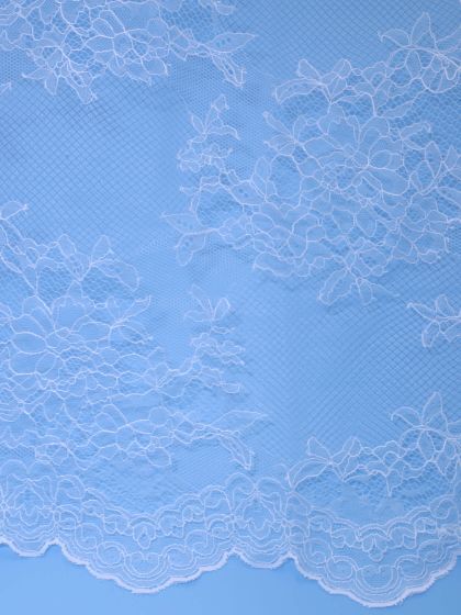 Ivory Floral Lace