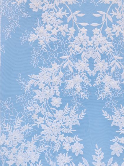 Ivory Floral Lace