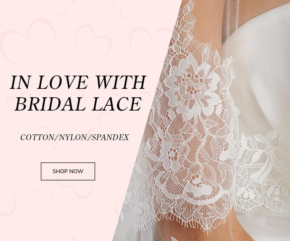 Find the finest and luxurious bridal fabrics with Wedding Fabrics